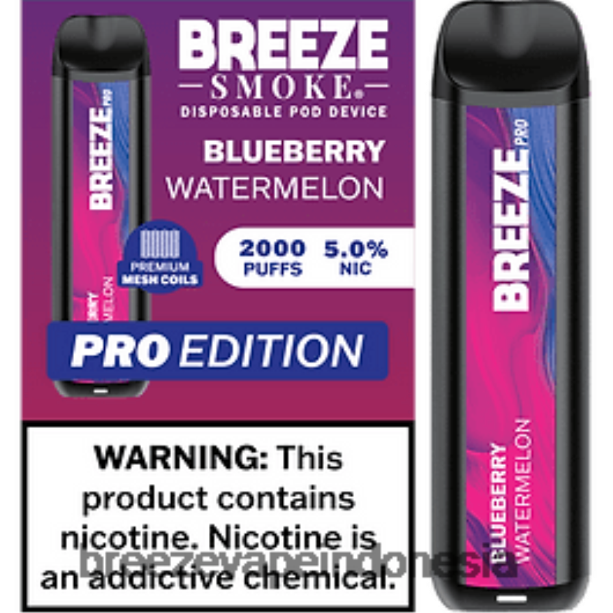 Breeze Vape Flavors | DXLRPD32 Breeze Pro 2000 isapan semangka blueberry