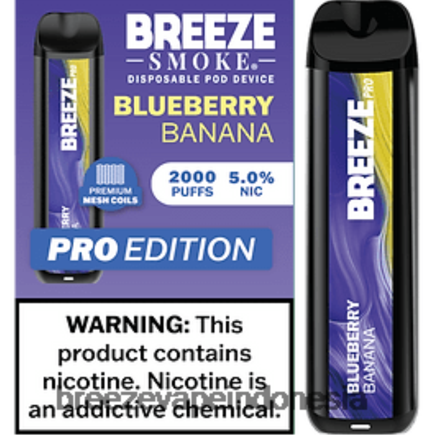 Breeze Vape Lemon Mint | DXLRPD34 Breeze Pro 2000 isapan pisang blueberry