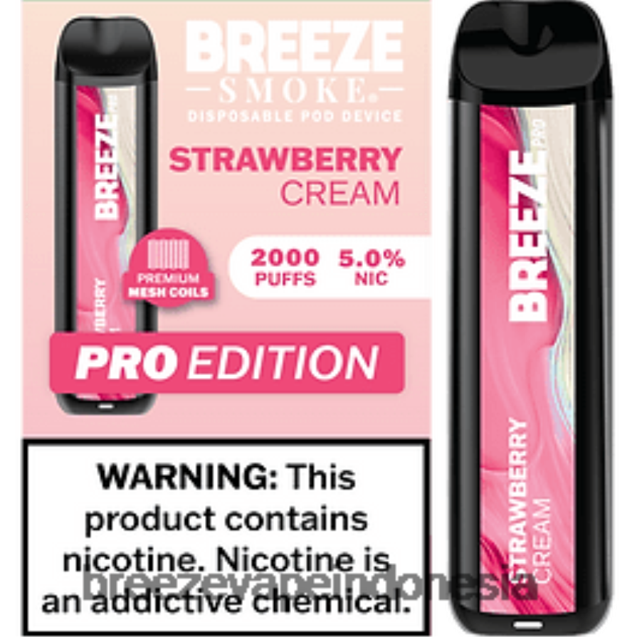 Breeze Vape Liquid | DXLRPD13 Breeze Pro 2000 isapan krim stroberi